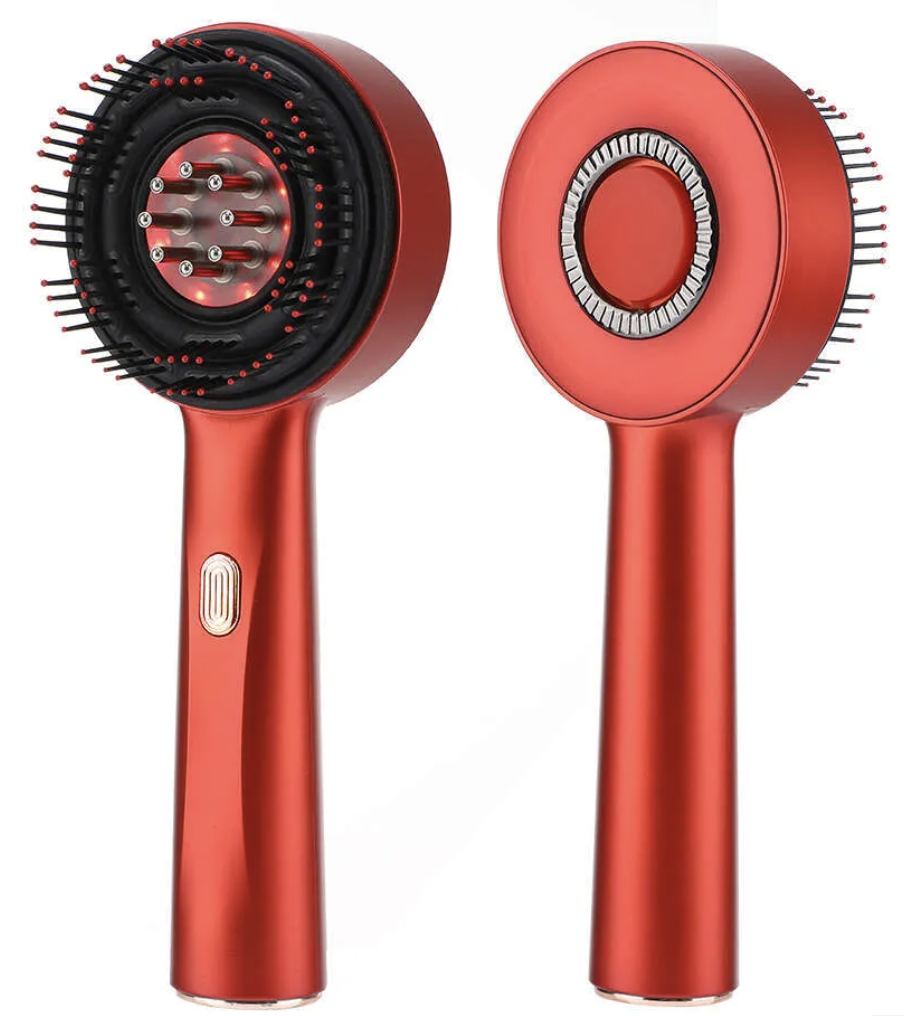 Electric Scalp Comb with Oil Applicator