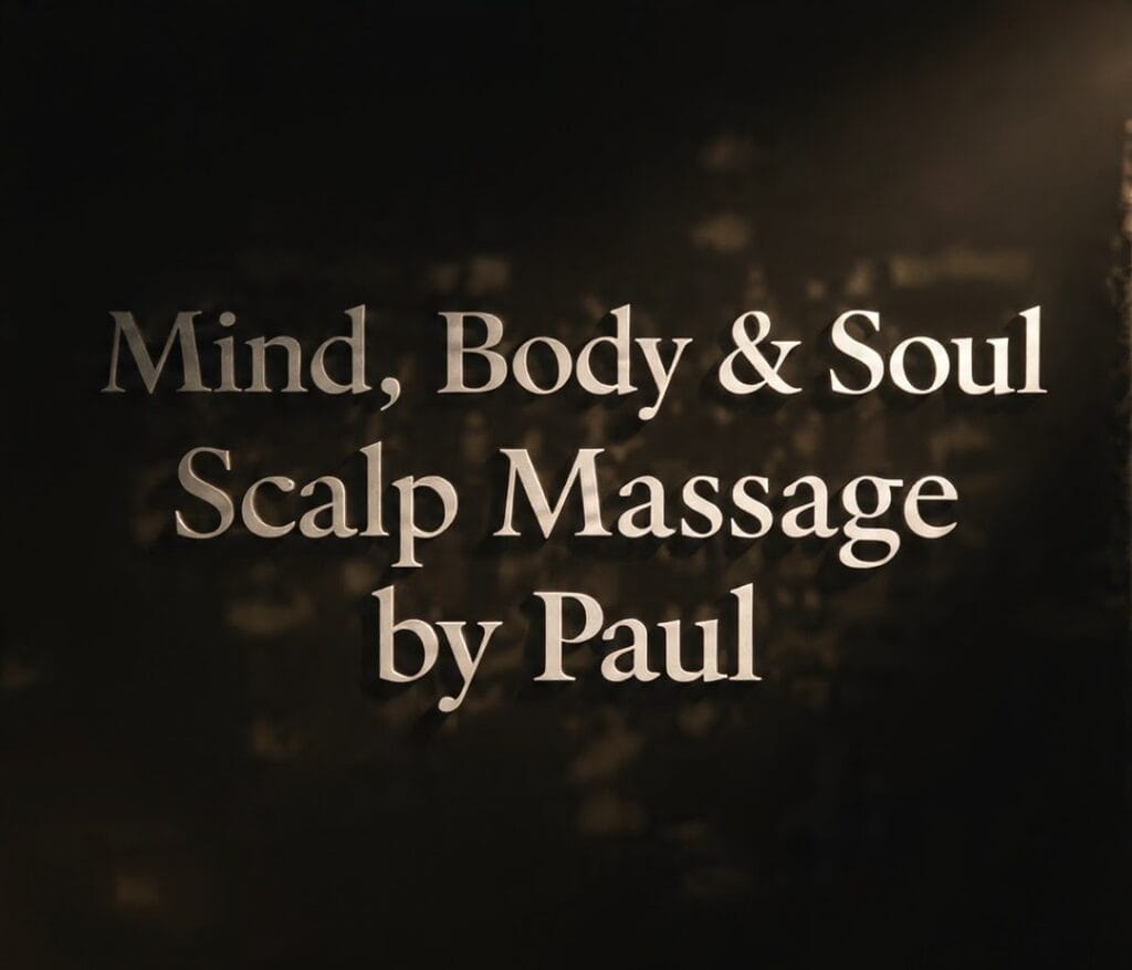 Mind, Body & Soul Scalp Massage by Paul in Lake Jackson, TX Logo